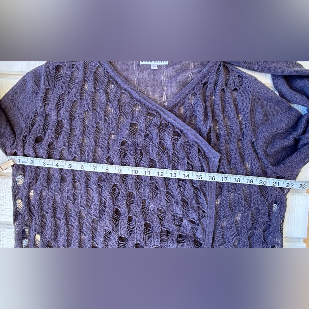 Bryn Walker Women’s Knit Duster Open Front Size Medium - Picture 8 of 9